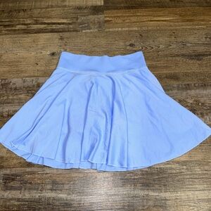 OQQ Blue Tennis Skort Athletic Skirt Built In Shorts Athleisure Medium